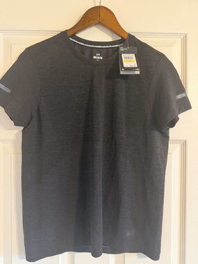 Under Armour Men’s Charcoal Black Short Sleeve Performance Tee